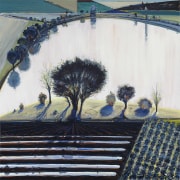 Wayne Thiebaud, River Pool, 1997