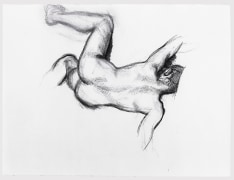 Lucian Freud, Naked Man on a Sofa, 1989