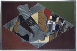 Georges Braque, Guitar and Glass, 1917