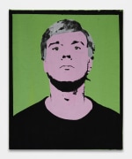 Andy Warhol  Self-Portrait,&nbsp;1964  Acrylic, silver paint and silkscreen ink on linen, 20 x 16 1/2 inches (50.8 x 41.9 cm)  &copy; 2024 The Andy Warhol Foundation for the Visual Arts, Inc. / Licensed by Artists Rights Society (ARS), New York