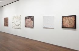 Installation view of Dubuffet | Barcel&oacute; at Acquavella Galleries from June 29 - September 16, 2014.