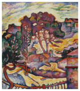 Georges Braque, The Great Trees, L&rsquo;Estaque, 1906-07