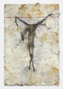 MIQUEL BARCEL&Oacute;&nbsp; Gran Crucifixio, 1992 Mixed media on canvas 114 x 76 in. (289.6 x 193.0 cm)