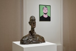 Installation view of &quot;Portraiture: From Cassatt to Warhol&quot;