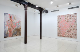 Installation view: Francesco Clemente: India, Vito Schnabel Projects, New York, 2019