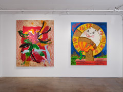 Installation view, These Days, Vito Schnabel Gallery, New York, NY, 2023; Artworks &copy; Jorge Galindo &copy; Jessica Westhafer; Photo by Argenis Apollinario; Courtesy the artists and Vito Schnabel Gallery