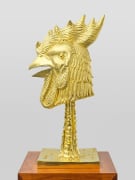 Ai Weiwei Circle of Animals/Zodiac Heads: Gold (Rooster),&nbsp;2010