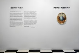 Installation view, Thomas Woodruff:&nbsp;Resurrection, Vito Schnabel Gallery, New York, NY, 2022; Artworks &copy; Thomas Woodruff; Photo by Argenis Apolinario; Courtesy the artist and Vito Schnabel Gallery