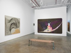 Installation view, These Days, Vito Schnabel Gallery, New York, NY, 2023; Artworks &copy; Francesco Clemente &copy; Julian Schnabel; Photo by Argenis Apollinario; Courtesy the artists and Vito Schnabel Gallery