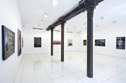 Installation view,&nbsp;Rene Ricard,&nbsp;Rene Ricard:&nbsp;Paintings,&nbsp;Vito Schnabel, New York, 2015
