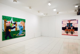 Installation view,&nbsp;Jordan Kerwick: Things we talk about, things we see,&nbsp;Vito Schnabel Gallery, New York, NY, 2021; Artworks &copy; Jordan Kerwick;&nbsp;Photo by Argenis Apolinario; Courtesy the artist&nbsp;and Vito Schnabel Gallery