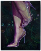 painting of glass slippers