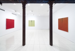 Installation view, Pat Steir, Vito Schnabel Projects, New York, 2019