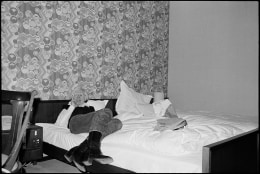 Andy at the Hotel Bristol, Bonn, 1976
