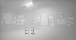 Installation view, Terence Koh,&nbsp;Flowers for Baudelaire, Richard Avedon Studio, New York, 2008