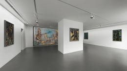 Installation view: Markus L&uuml;pertz, Vito Schnabel Gallery, St. Moritz, 2020