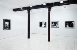 Installation view: Pictures From Another Time: Photographs by Bob Colacello, 1976&mdash;82