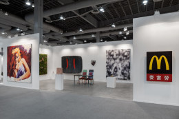 Installation view, Zona Maco, Mexico City, Vito Schnabel Gallery, St. Moritz,&nbsp;2018