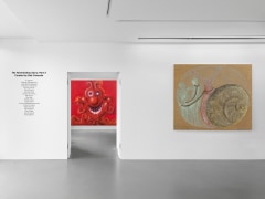 Installation view, The Neverending Story: Part II, curated by Bob Colacello, Vito Schnabel Gallery, St. Moritz, Switzerland, 2025; Photo by Stefan Altenburger; Artworks &copy; 2025 Kenny Scharf / Artists Right Society (ARS), New York &copy; Francesco Clemente