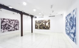 Installation view, Jeff Elrod, Vito Schnabel Projects, New York, 2015