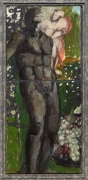 A painting by Markus L&uuml;pertz depicting Orpheus und Eurydice