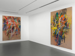 An installation view of Spencer Lewis's exhibition