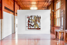 Installation image of painting