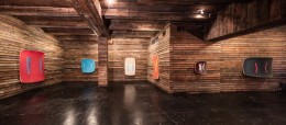 Installation view, Ron Gorchov,&nbsp;Works from the 1970s,&nbsp;New York, 2016