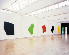 Installation view, Imi Knoebel:&nbsp;24 Colors&mdash;for Blinky&nbsp;(1977), Dia:Beacon,&nbsp;Riggio Galleries, Beacon, New York,&nbsp;2008&ndash;2014
