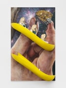 Painting of a hand by Trey Abdella