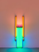 Dan Flavin untitled (to Lucie Rie, master potter) 1y, 1990
