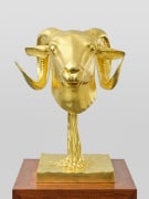 Ai Weiwei Circle of Animals/Zodiac Heads: Gold (Ram), 2010