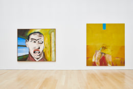 Installation view, Francesco Clemente: Works 1978-2018, The Brant Foundation Art Study Center, Greenwich, CT, 2018-2019