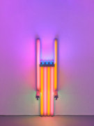 Dan Flavin untitled (to Lucie Rie, master potter) 1fff, 1990