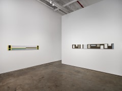 Installation of paintings by Robert Storr