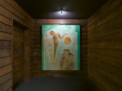 Installation view: Francesco Clemente: Clouds, Vito Schnabel Gallery, St. Moritz, 2019-2020