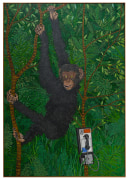 Painting of a monkey by Zachary Armstrong