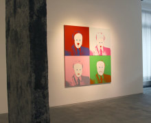 Installation view, The Bruce High Quality Foundation,&nbsp;The Retrospective: 2001-2010,&nbsp;​Galerie Bruno Bischofberger, Zurich, 2010