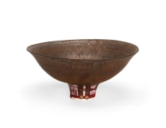 Lucie Rie Footed bowl, c. 1986