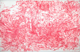 Laurie Anderson, Pink Painting, 2012