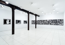 Installation view: Pictures From Another Time: Photographs by Bob Colacello, 1976&mdash;82