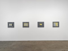 Installation of paintings by Robert Storr