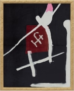 Julian&nbsp;Schnabel,&nbsp;Who Am I to Command the Sky I, 2022,&nbsp;Cotton balls, oil, modeling paste on velvet,&nbsp;90 x 72 inches (228.6 x 182.9 cm) &copy;&nbsp;Julian Schnabel; Photo by Tom Powel Imaging; Courtesy the artist and Vito Schnabel Gallery