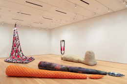Installation view,&nbsp;Sterling Ruby:&nbsp;Sculpture,&nbsp;Nasher Sculpture Center, Dallas, TX, 2019