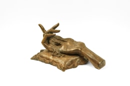 Man Ray, Belle main 1971. Bronze cast depicting hand with a women. Belle main, meaning &ldquo;beautiful hand&rdquo;