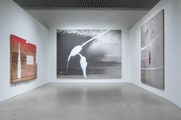 Installation view,&nbsp;Julian Schnabel: Aktion Paintings 1985-2017,&nbsp;ARoS Aarhus Art Museum, Aarhus, Denmark, 2018-2019