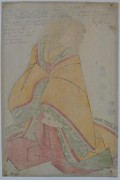 Utagawa Toyokuni I (1769-1825), Sawamura SokurōIII (1753-1801) as court woman with white wig, possibly Konomura Ōinosuke