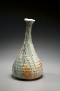Tsujimura Kai, Japanese stoneware with natural ash glaze, Japanese vessel, 2008