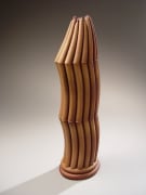 Vertical sculpture consisting of tubular components, ca. 1997