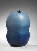 Flattened and lobed vase, 2002, Japanese contemporary ceramics, modern, sculpture